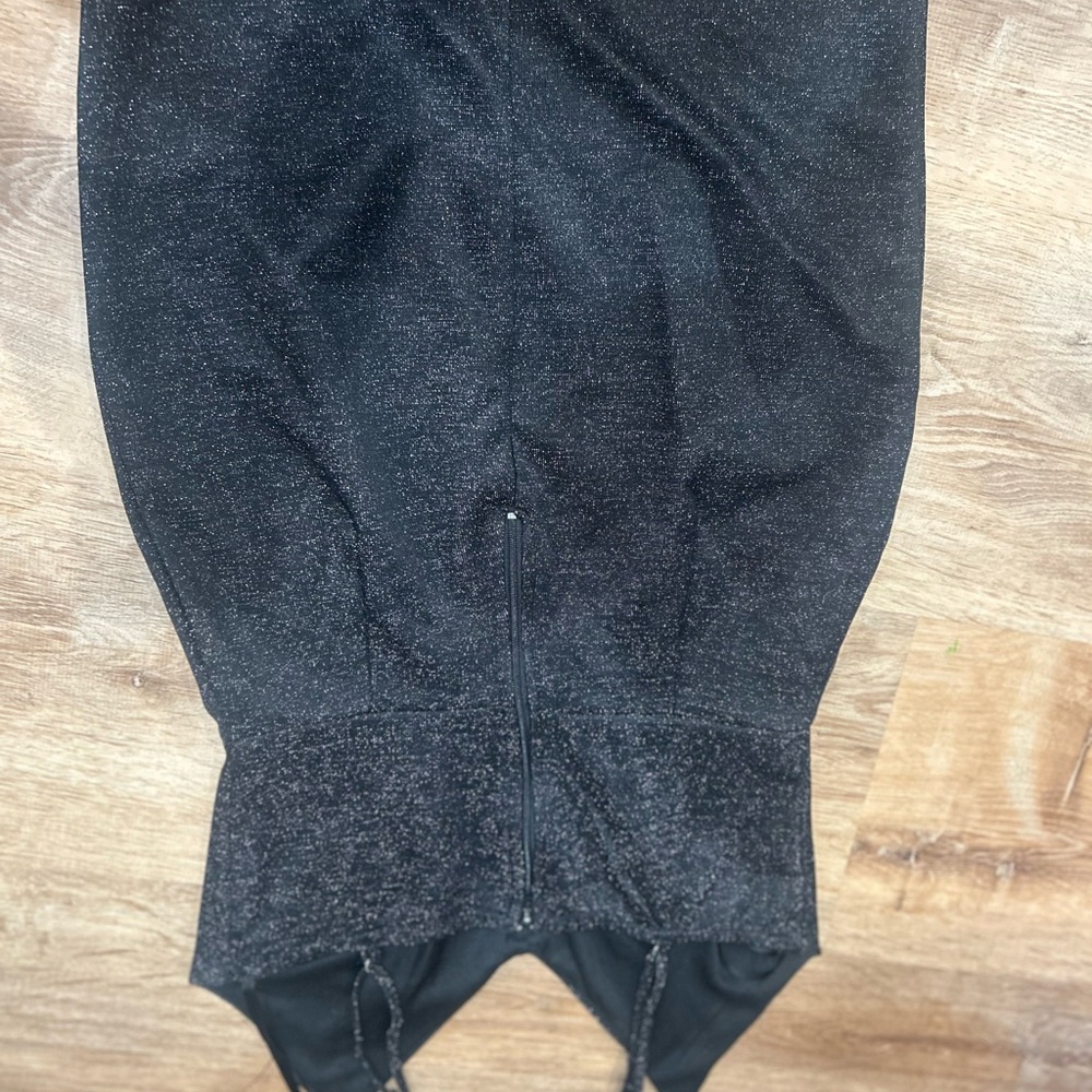 Short mini dress black with sparkles